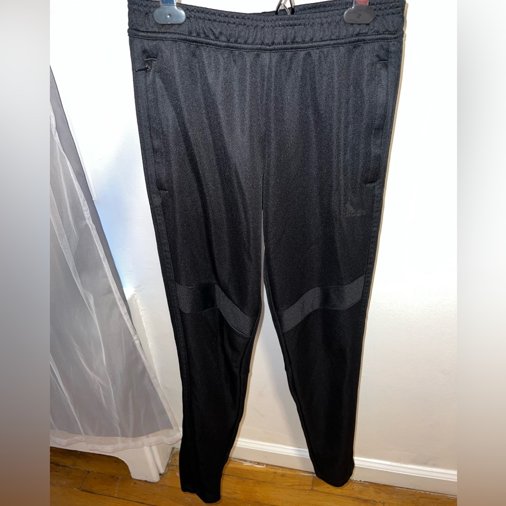 Adidas Unisex black “climacool” joggers.
